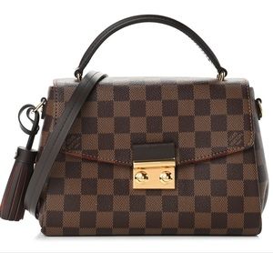 LOUIS VUITTON
Damier Ebene Croisette